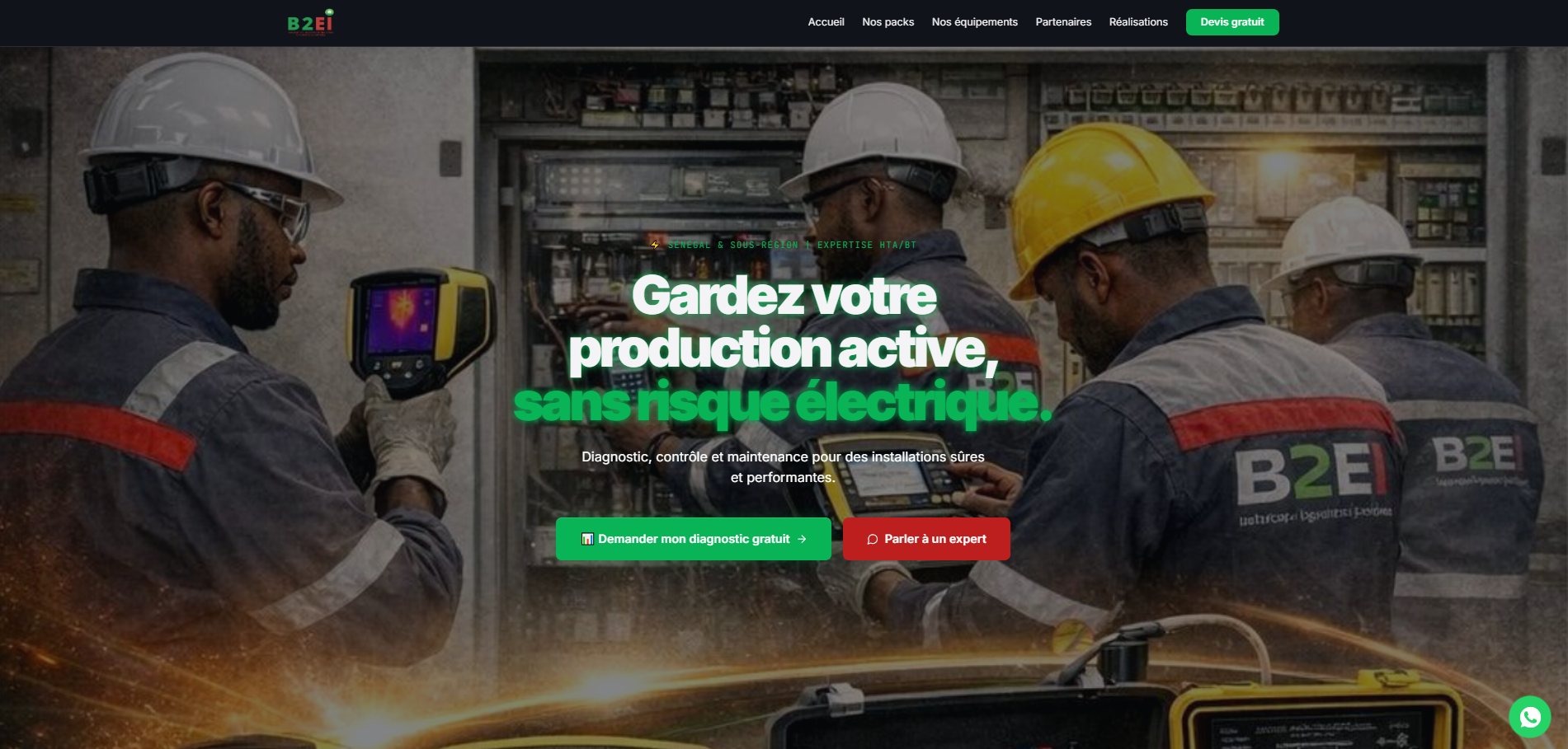 Aperçu du projet B2EI SARL